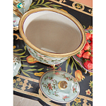 Ваза с крышкой и цветочным узором Genuine Chinese Classics варинант исполнения - 6 | Loft Concept в Казани