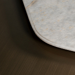 Столик журнальный Promontory с мрамором варинант исполнения - 9 | Loft Concept в Казани