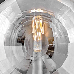 Бра округлой формы с многогранным стеклянным плафоном Hinkley варинант исполнения - 5 | Loft Concept в Казани