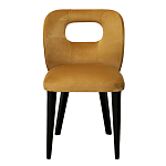 Стул велюровый горчичный Verified варинант исполнения - 2 | Loft Concept в Казани