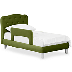 Кровать с мягким изголовьем Luna Palmer Bed варинант исполнения - 2 | Loft Concept в Казани