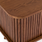 ТВ-тумба с двумя раздвижными дверцами Toinette Brown TV Stand варинант исполнения - 4 | Loft Concept в Казани