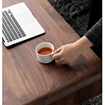 Кофейный стол из массива дерева с выдвижными ящиками Coffee Walnut Table варинант исполнения - 4 | Loft Concept в Казани