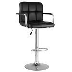 Барный стул с подлокотниками Honory Black варинант исполнения - 1 | Loft Concept в Казани