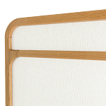 Ширма из массива дуба и ткани Arcuri Screen варинант исполнения - 3 | Loft Concept в Казани