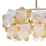 Люстра овальная с цветочными мотивами Light Floral Glow варинант исполнения - 5 | Loft Concept в Казани