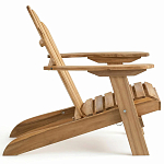 Уличное кресло из массива акации Adirondack Wooden Chair Natural варинант исполнения - 3 | Loft Concept в Казани