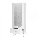 Витрина белая двухдверная с ящиком Expanses of Beauty варинант исполнения - 2 | Loft Concept в Казани