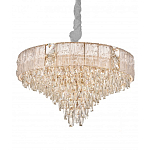 Люстра с каскадом из прозрачного хрусталя Constant Sparks варинант исполнения - 8 | Loft Concept в Казани