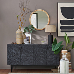 Ваза декоративная из натурального плетеного бамбука Bamboo Decor 32 варинант исполнения - 5 | Loft Concept в Казани