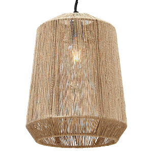 Подвесная люстра с плетеным плафоном Uma Wicker Chandelier