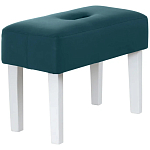 Мягкий пуф на белых ножках Winton Pouf варинант исполнения - 7 | Loft Concept в Казани