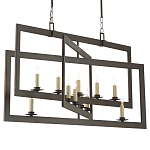 Люстра из пересекающихся прямоугольных элементов Intersecting Rectangles варинант исполнения - 3 | Loft Concept в Казани