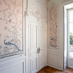 Обои ручная роспись Earlham Almost Mauve варинант исполнения - 4 | Loft Concept в Казани