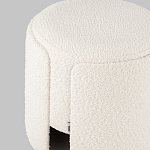Дизайнерский Пуф Букле Poof Alice White Boucle  варинант исполнения - 2 | Loft Concept в Казани
