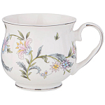 Кружка из фарфора с цветочным принтом 480 мл Tea Flower Set варинант исполнения - 1 | Loft Concept в Казани