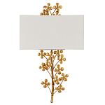 Бра с прямоугольным абажуром и каркасом в виде лепестков клевера Hanging Clover варинант исполнения - 3 | Loft Concept в Казани