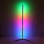 Торшер черного цвета на угловом основании Arteriors варинант исполнения - 2 | Loft Concept в Казани