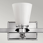 Бра для ванных комнат с белыми стеклянными конусными плафонами Hinkley варинант исполнения - 2 | Loft Concept в Казани