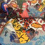 Мебельная ткань Велюр Simpsons in Paradise Т4-88 варинант исполнения - 1 | Loft Concept в Казани