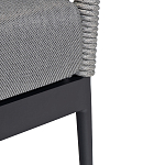 Кресло уличное темно-серое Street Bliss варинант исполнения - 5 | Loft Concept в Казани