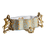 Чаша с орнаментом на бронзовых ножках в виде львов Eden Garden варинант исполнения - 1 | Loft Concept в Казани