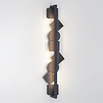 Бра вертикальное с черными кругами и квадратами Gravyura варинант исполнения - 5 | Loft Concept в Казани