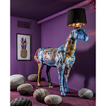 Большой Торшер Лошадь с ручной авторской росписью Feral Stallion варинант исполнения - 1 | Loft Concept в Казани