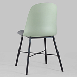 Стул из прочного пластика на металлическом основании Anora Green  варинант исполнения - 5 | Loft Concept в Казани