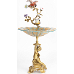 Фарфоровая чаша Фонтан птиц Verena варинант исполнения - 3 | Loft Concept в Казани