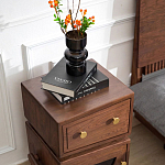 Тумбочка прикроватная с ящиком и дверцей Робот Robot Desk варинант исполнения - 5 | Loft Concept в Казани