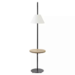 Торшер с полкой для хранения Floor Lamp with Storage Shelf варинант исполнения - 1 | Loft Concept в Казани