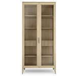 Витрина стеклянная 2-х дверная с ящиками и 5-ю полками Harper Line варинант исполнения - 2 | Loft Concept в Казани