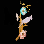 Бра с цветочным декором и птичкой Miscellaneous herbs варинант исполнения - 2 | Loft Concept в Казани