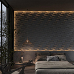 Гипсовая 3D Панель FIN варинант исполнения - 2 | Loft Concept в Казани