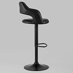 Барный стул черного цвета Strohach варинант исполнения - 2 | Loft Concept в Казани