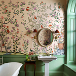 Обои ручная роспись Houghton Edo Blush варинант исполнения - 1 | Loft Concept в Казани