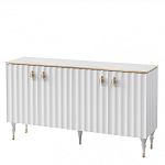 Консоль с дверками и белым рельефным фасадом Expanses of Beauty варинант исполнения - 2 | Loft Concept в Казани