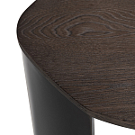 Столик журнальный приставной темный шпон Form Graphics варинант исполнения - 3 | Loft Concept в Казани