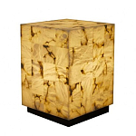 Торшер прямоугольный из натурального камня Calcite Geometry варинант исполнения - 6 | Loft Concept в Казани