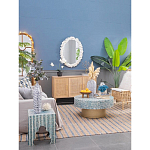 Зеркало овальное с багетом в виде кораллов Coral Dеcor варинант исполнения - 4 | Loft Concept в Казани