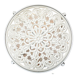 Журнальный столик из натурального дерева в винтажном стиле Openwork Coffee Table варинант исполнения - 2 | Loft Concept в Казани