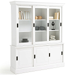 Витрина из массива сосны Cobbett White Wood Showcase варинант исполнения - 1 | Loft Concept в Казани