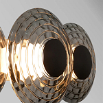 Бра из трех стеклянных фактурных дисков Eyepiece варинант исполнения - 2 | Loft Concept в Казани