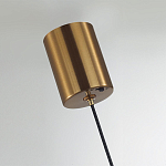 Подвесной светильник с шарообразным плафоном из белого алебастра Cryptocrystalline Stone варинант исполнения - 4 | Loft Concept в Казани