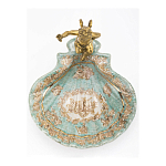 Блюдо с бронзовым ангелом Porcelain Angels of Paradise варинант исполнения - 3 | Loft Concept в Казани