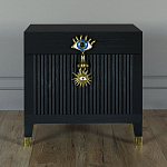 Сундук Eye Elsa Dreams Black варинант исполнения - 4 | Loft Concept в Казани