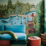 Обои ручная роспись Little London Jubilee Colourway варинант исполнения - 3 | Loft Concept в Казани