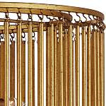 Потолочный светильник двухъярусный золотого цвета Metal Tentacles варинант исполнения - 1 | Loft Concept в Казани