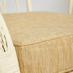 Комплект уличной мебели из ротанга Clara белый варинант исполнения - 8 | Loft Concept в Казани